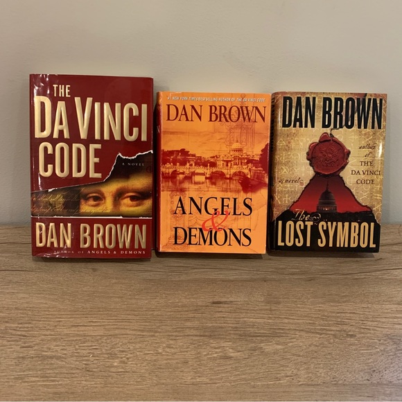 Dan Brown Hardcover Books Set The Da Vinci Code Angels & Demons The Lost Symbol - Picture 1 of 10